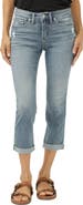 Silver Jeans Co. Suki Curvy Mid Rise Capri Jeans