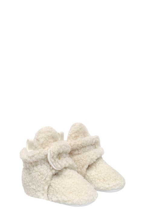 Faux Shearling Bootie (Baby)