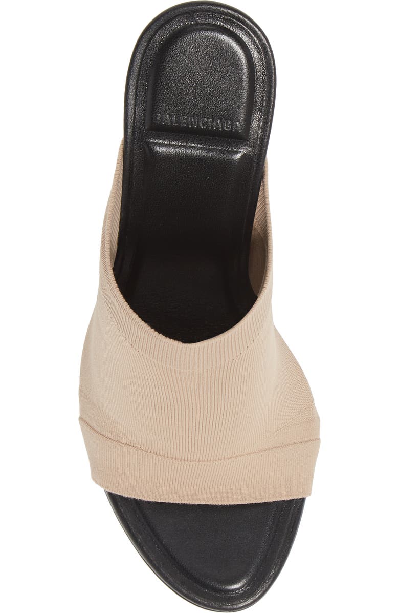 Balenciaga Stretch Sandal, Alternate, color,