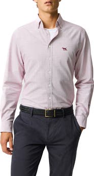 Rodd & Gunn Oxford Crossings Sports Fit Cotton Dobby Button-Down Shirt