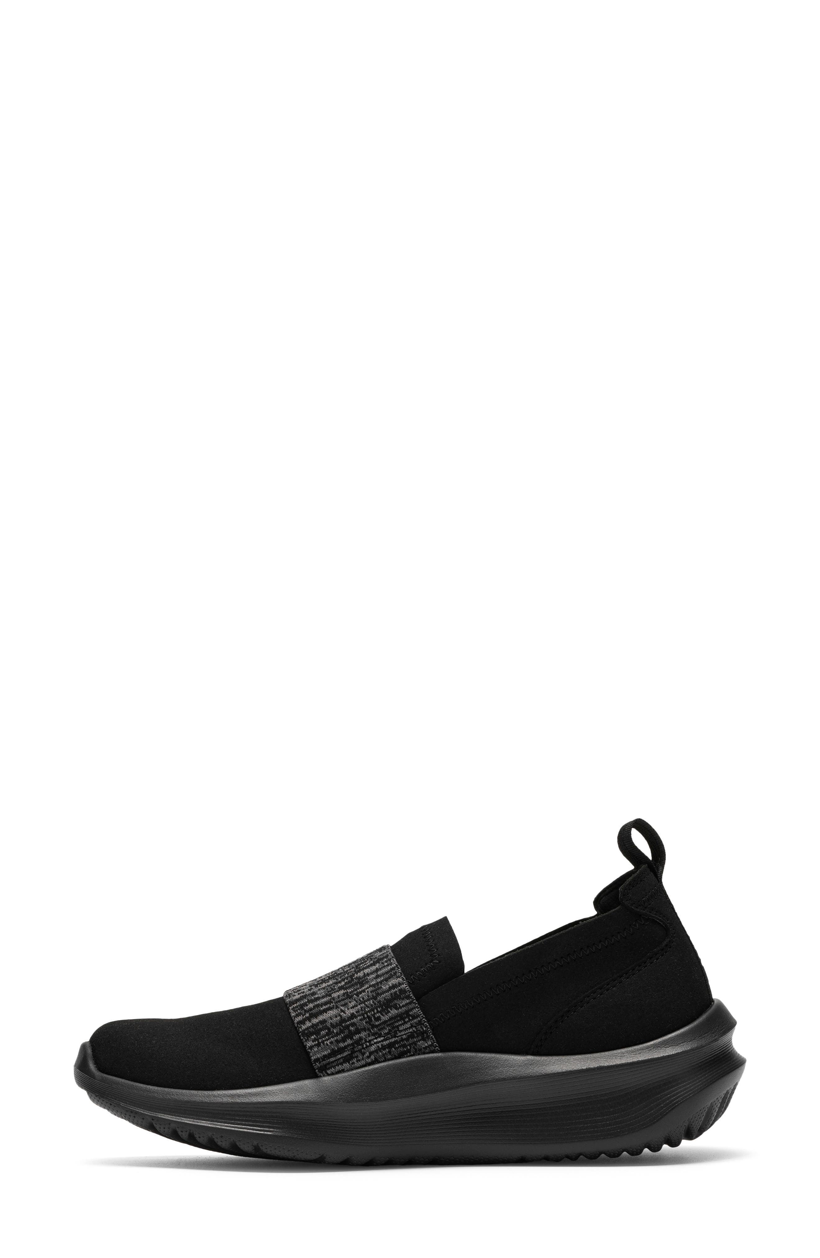 Solevana Lily Slip-On Sneaker, Alternate, color, BLACK