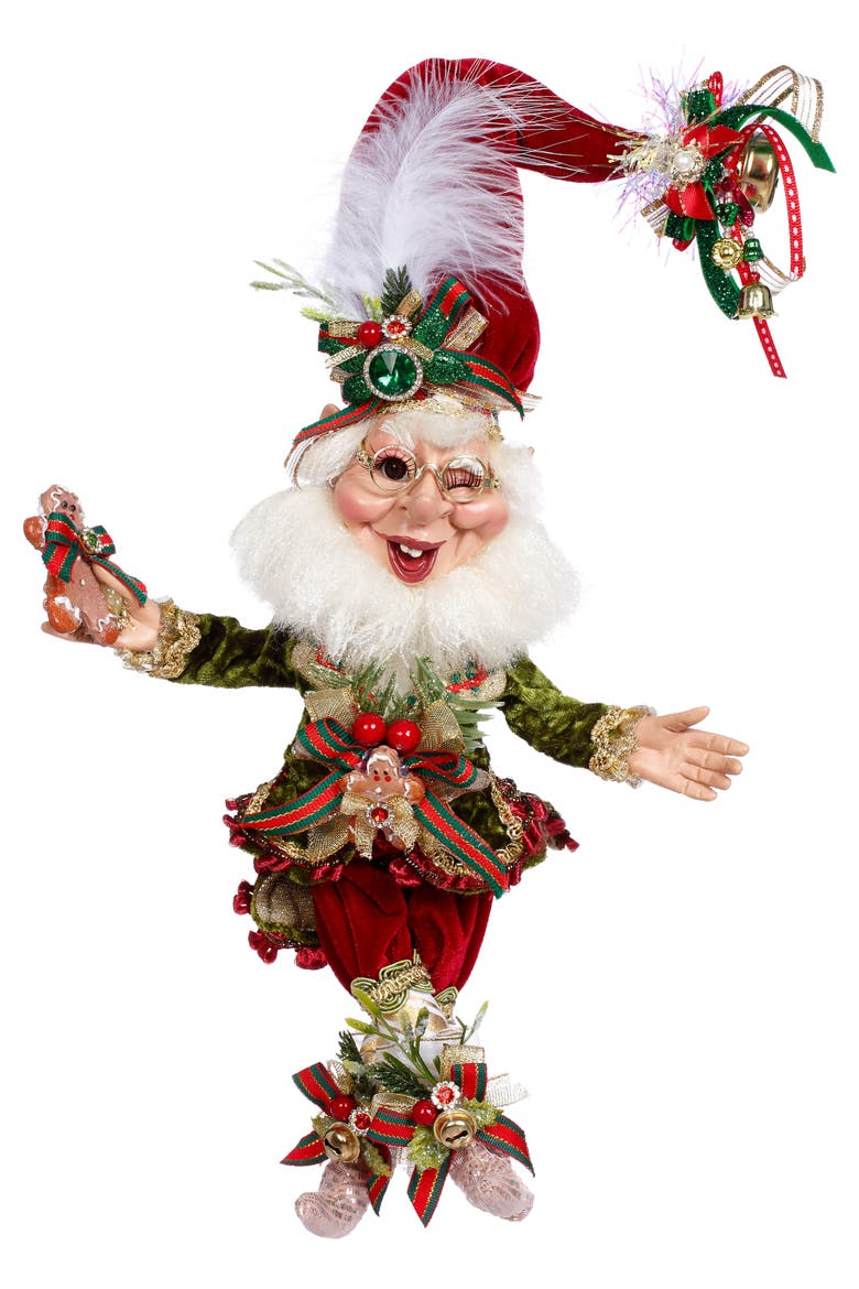 Cookies and Milk Elf, Small, Main, color, Red