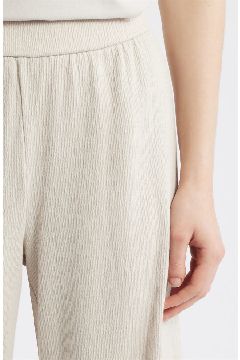 Jersey Ankle Wide Leg Pants, Alternate, color, PARUS