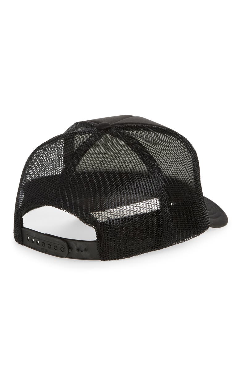Clare V. Trucker Hat, Alternate, color, Black W/ Cream Block Ciao