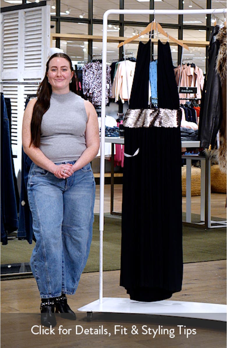 Oryx Sequin Maxi Dress, sales video thumbnail