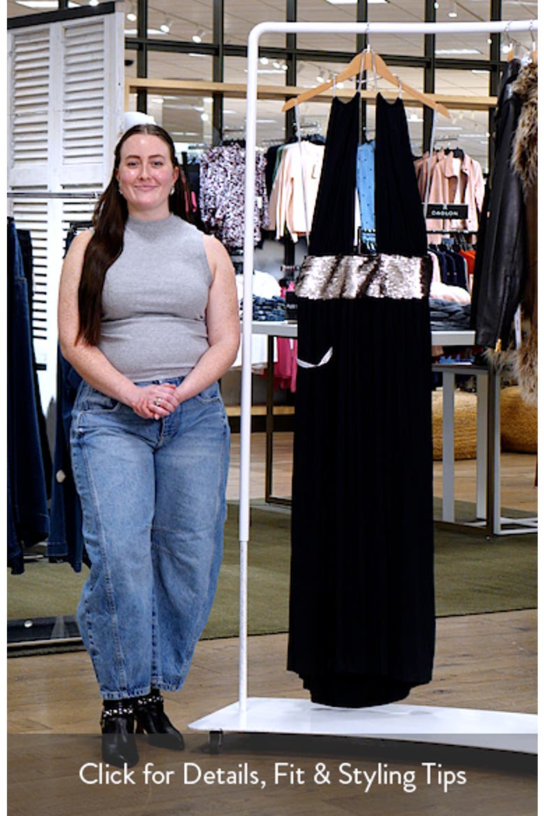 Oryx Sequin Maxi Dress video