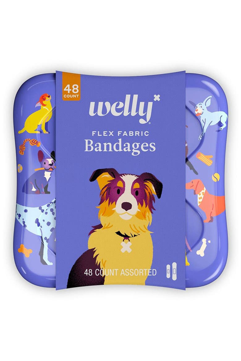 Doggies Flex Fabric Bandages, Main, color, PURPLE