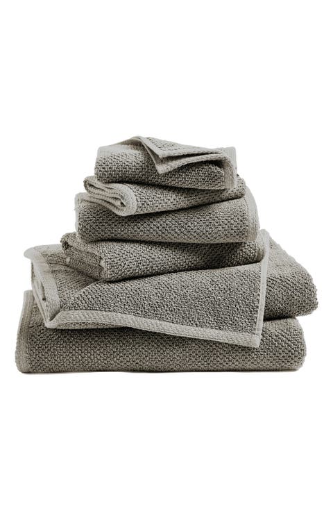 Cotton 6-Piece Textured Towel Set