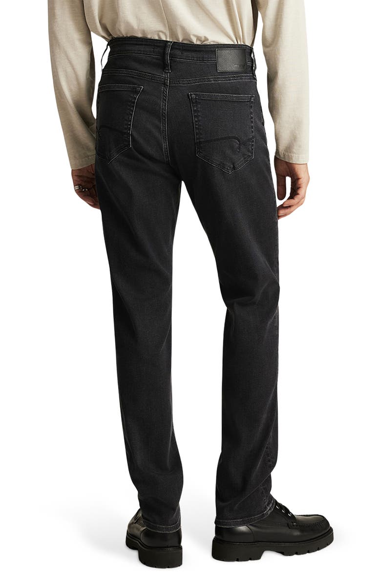 Mavi Jeans Steve Athletic Fit Jeans, Alternate, color, Dark Smoke Supermove