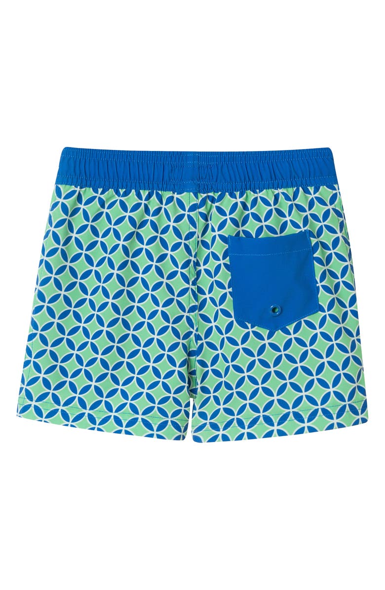 Andy & Evan Kids' Stripe Swim Trunks, Alternate, color,