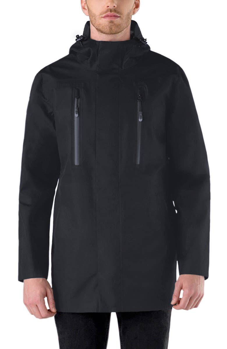 Triple F.A.T. Goose Valen Men
s Rain jacket, Main, color, Black
