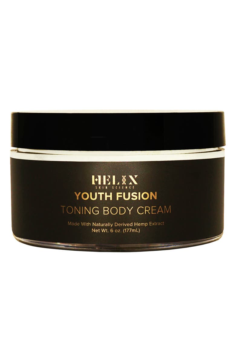 HELIX SKIN SCIENCE Youth Fusion Toning Body Cream with CBD, Main, color,