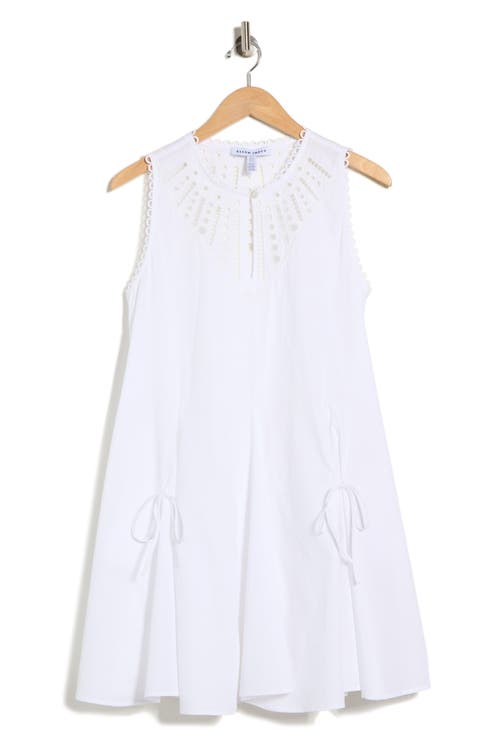 Embroidered Cotton Poplin Dress