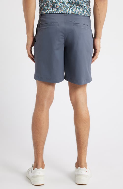 Swannies Fairway 8-inch Flat Front Stretch Golf Shorts In Graphite