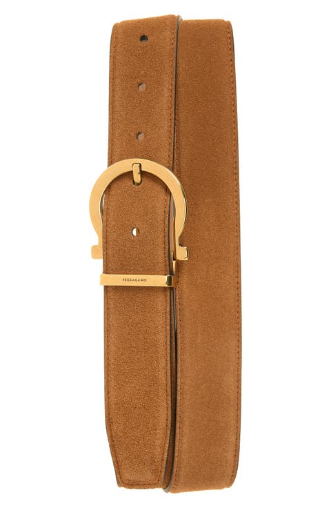 Gancio Suede Belt