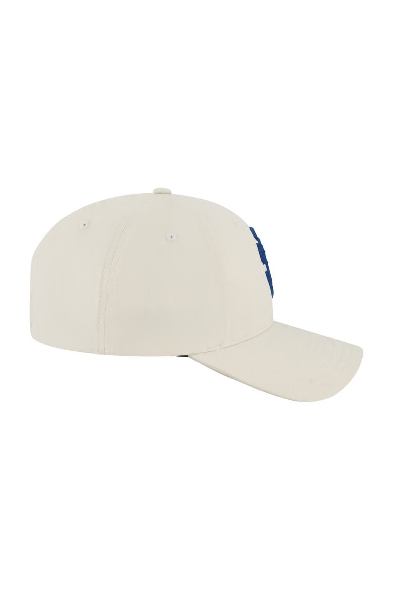 Stretch Fit 6-Panel Cap with Curved Visor, Alternate, color, CREAM