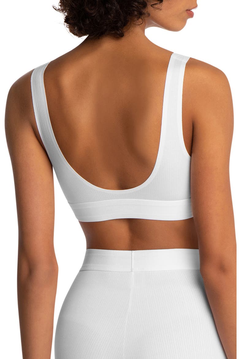 Beauty Scoop Bralette, Alternate, color, 104 PEARL