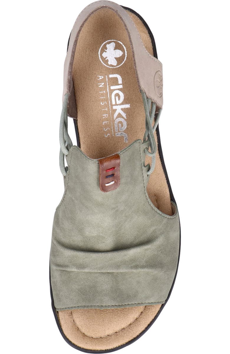 Rieker Rose 76 Platform Wedge Sandal, Alternate, color,