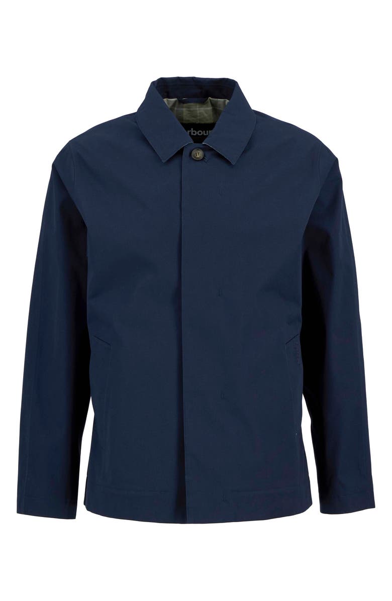 Barbour Rokig Waterproof Short Jacket, Alternate, color, Navy/Highland Loch