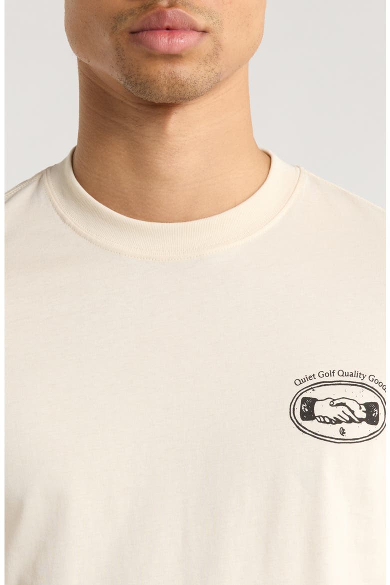 Deal Maker Cotton T-Shirt, Alternate, color, BONE