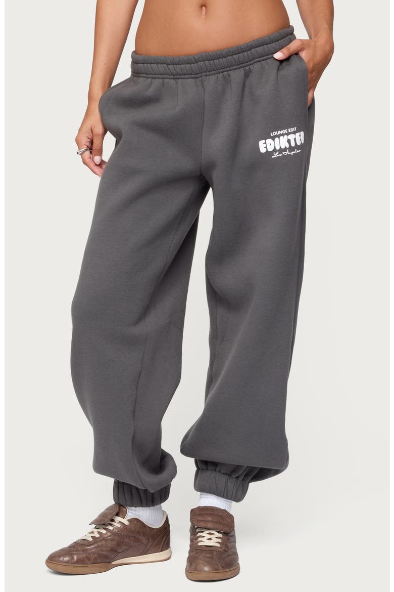 Lounge Edit Sweatpants, Main, color, DARK-GRAY