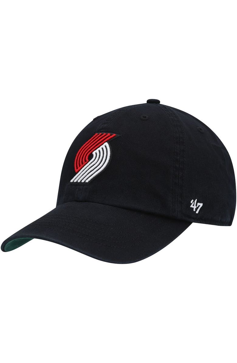 '47 Men's '47 Red Portland Trail Blazers Franchise Fitted Hat, Main, color, 