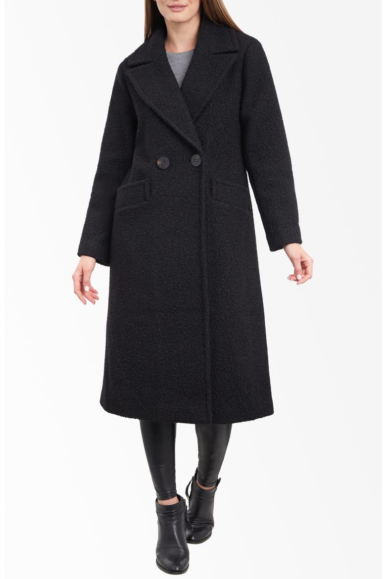 Longline Coat, Main, color, BLACK