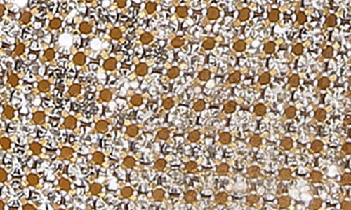 Berness Embellished Handle Rhinestone Frame Clutch In Neutral