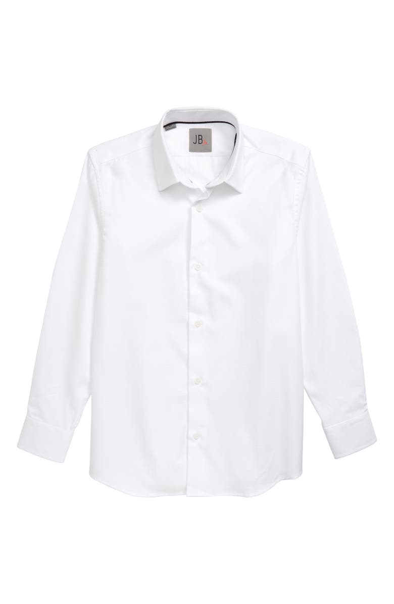 JB Jr. JB Jr Textured Dress Shirt, Main, color, 