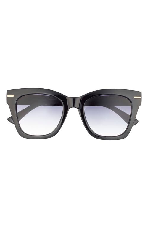 Aire Intergalactic 50mm Square Sunglasses In Black