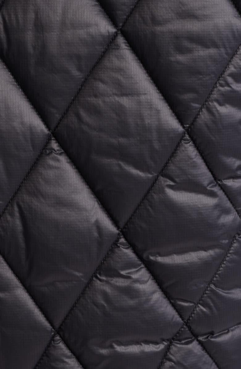 Lucky Brand Faux Shearling Lined Quilted Jacket, Alternate, color, 