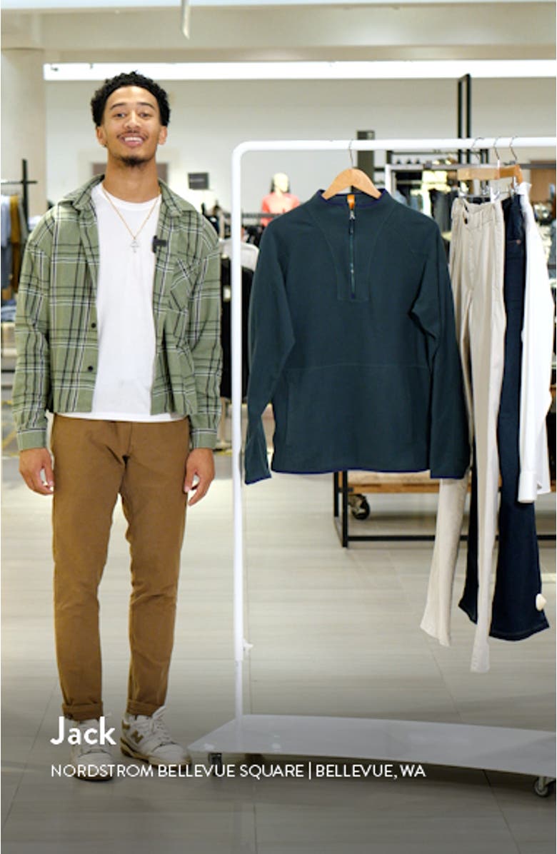 Thermal Flow Microfleece Half Zip Pullover, sales video thumbnail