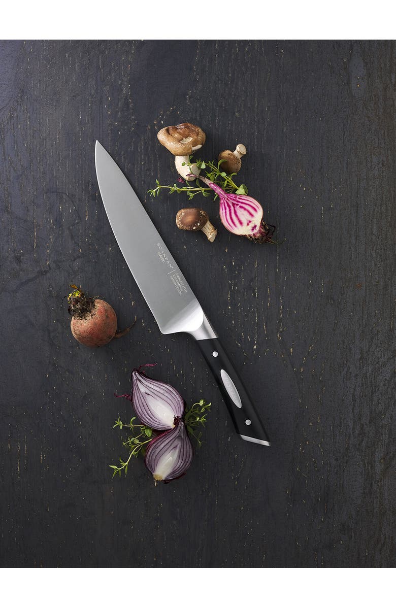 Scanpan Classic 8-Inch Chef's Knife, Alternate, color, Black