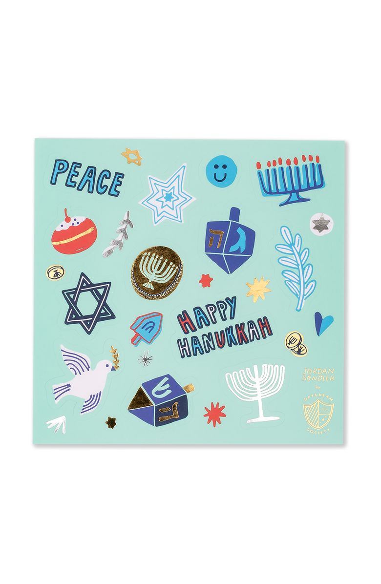 Daydream Society Festival of Lights Hanukkah Sticker Sets, Main, color, Assorted Pre-Pack