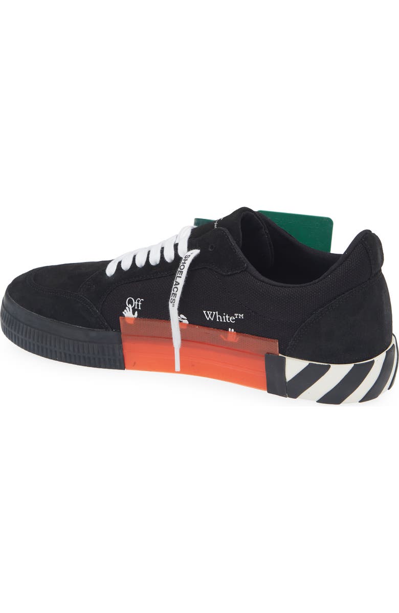 Off-White <p>Low Vulcanized Sneaker (Men)</p>, Alternate, color, Black Navy Blue