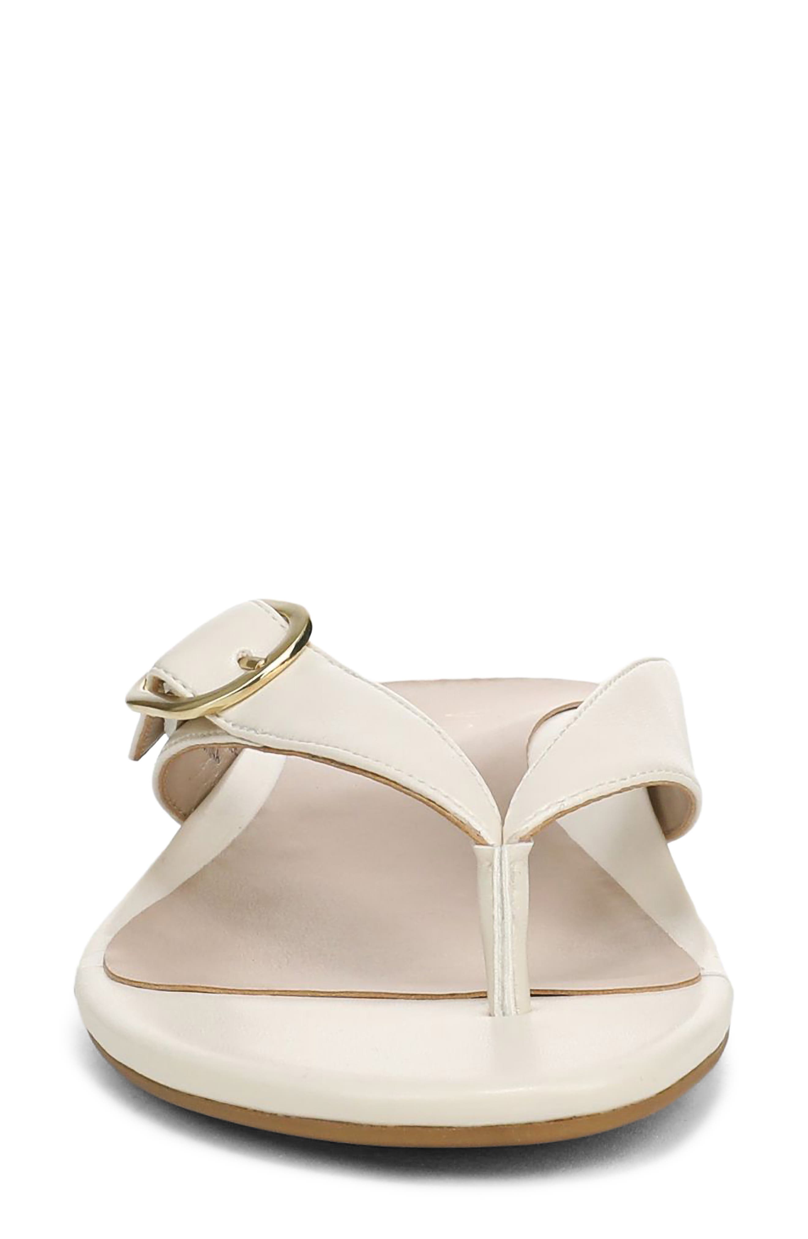 Vionic Ginny Flip Flop, Alternate, color, Ivory