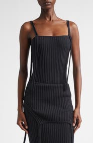 Aisling Camps Convertible Merino Wool Sweater Camisole