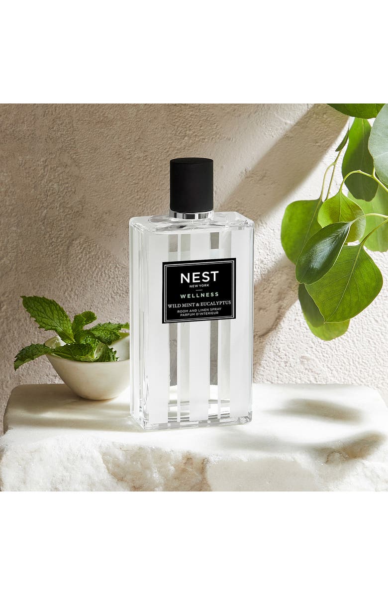 NEST New York Wild Mint & Eucalyptus Room & Linen Spray, Alternate, color, 