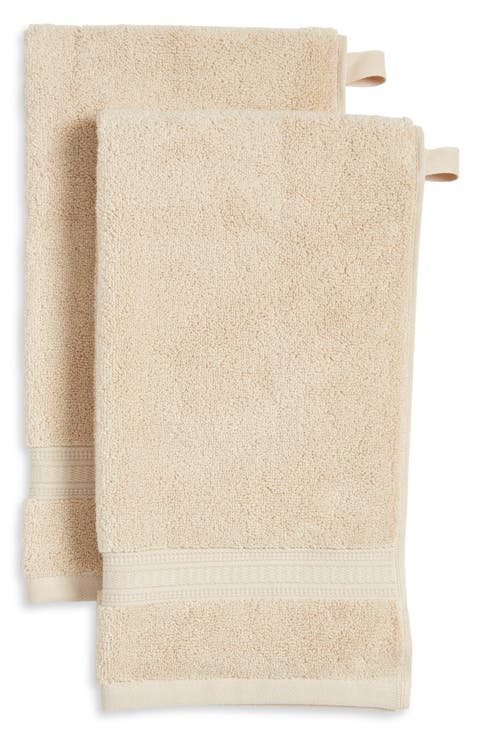 Zero Twist 2-Pack Cotton Hand Towels