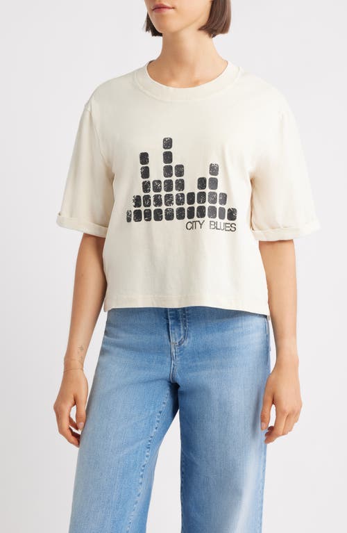 City Blues Coram Graphic Oversize T-shirt In White