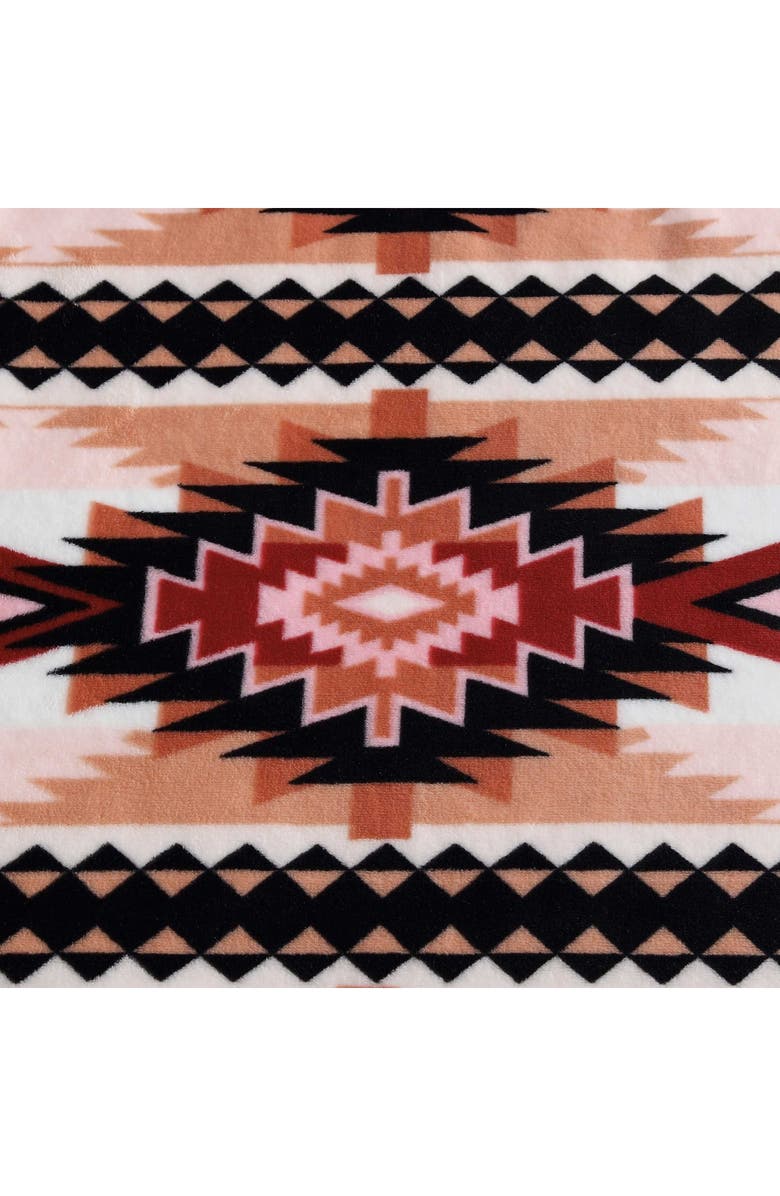 Wrangler Plains Creek Soft Plush Throw, Alternate, color, Orange