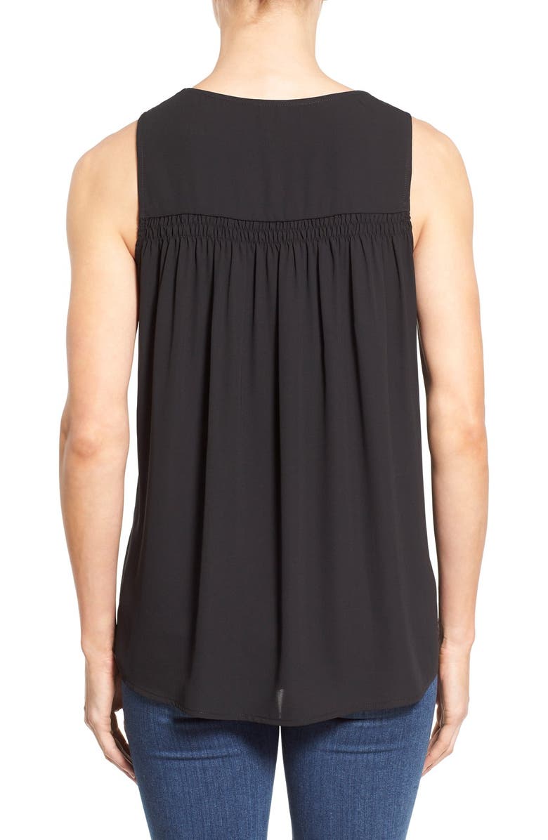 Pleione Embroidered Bib Tank, Alternate, color, 