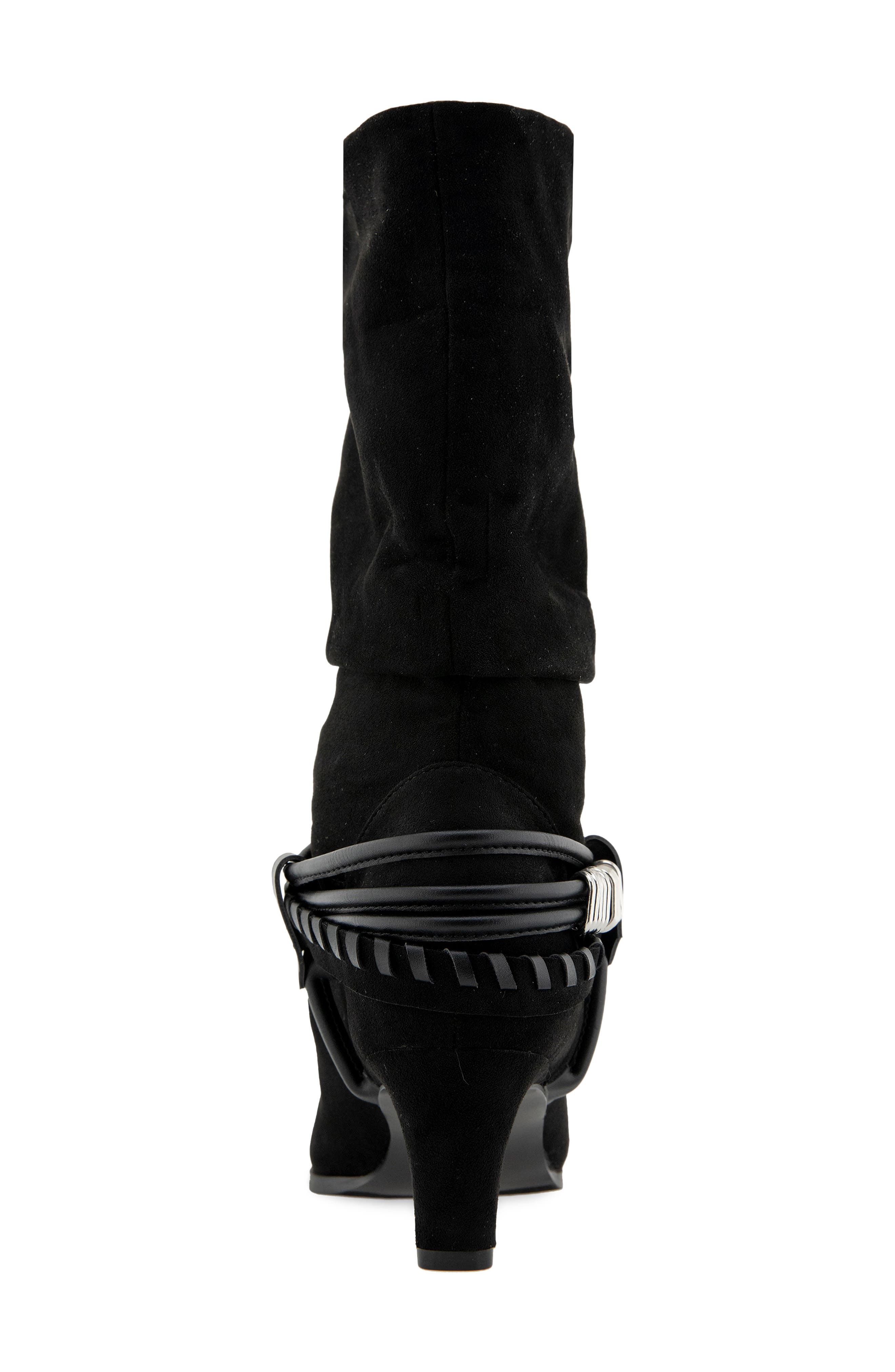 Nicole Boot, Alternate, color, BLACK FAUX SUEDE