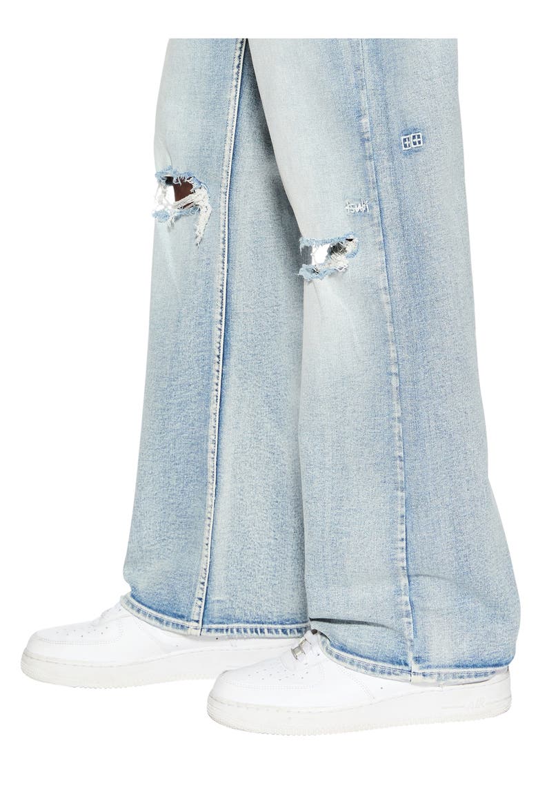 Bronko Legacy Ripped Bootcut Jeans, Alternate, color, DENIM