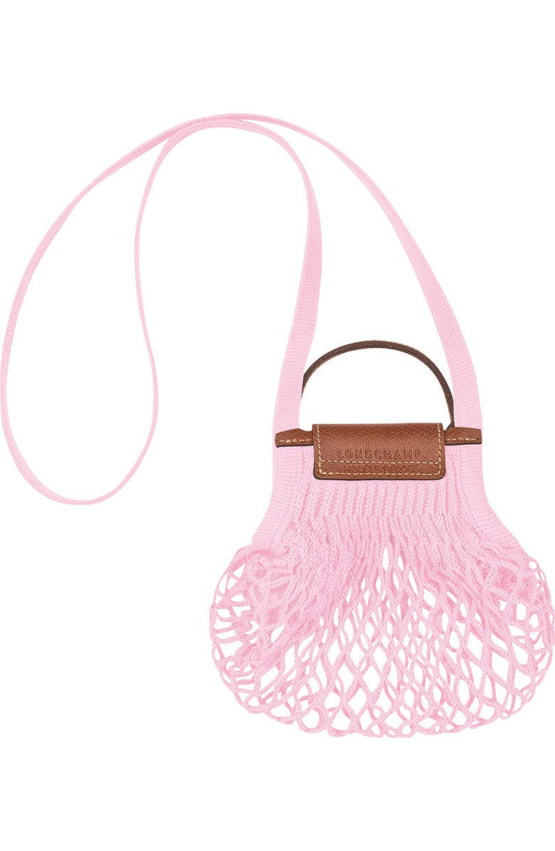 Longchamp Extra Small Le Pliage Filet Knit Crossbody Bag, Alternate, color,