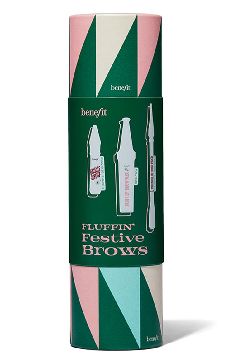 Fluffin' Festive Brows Gift Set (Limited Edition) $77 Value, Alternate, color, WARM GOLDEN BROWN