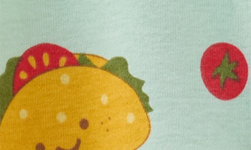 Butterblu Cruz One-piece Organic Cotton Footie Pajamas In Green