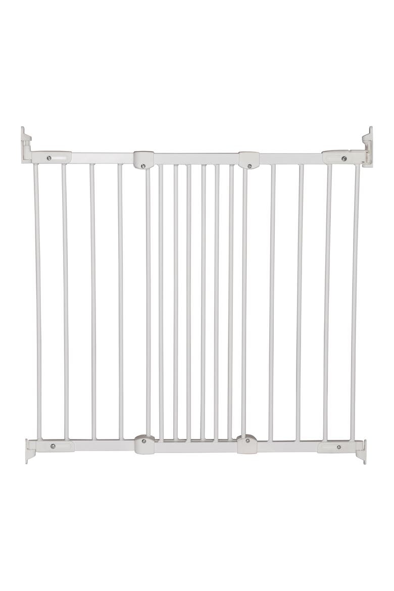 Flexi Fit Extending Hard Mount Safety Gate, Main, color, WHITE