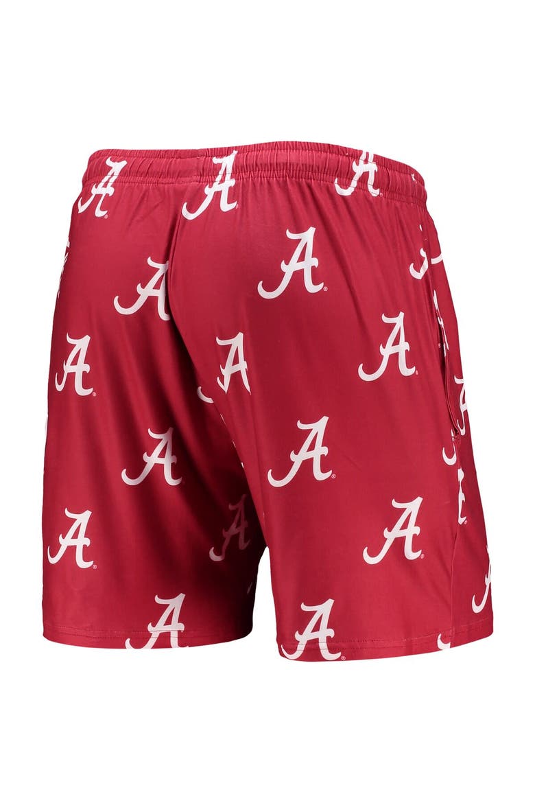 Men's Concepts Sport Crimson Alabama Crimson Tide Flagship Allover Print Jam Shorts, Alternate, color, Crimson