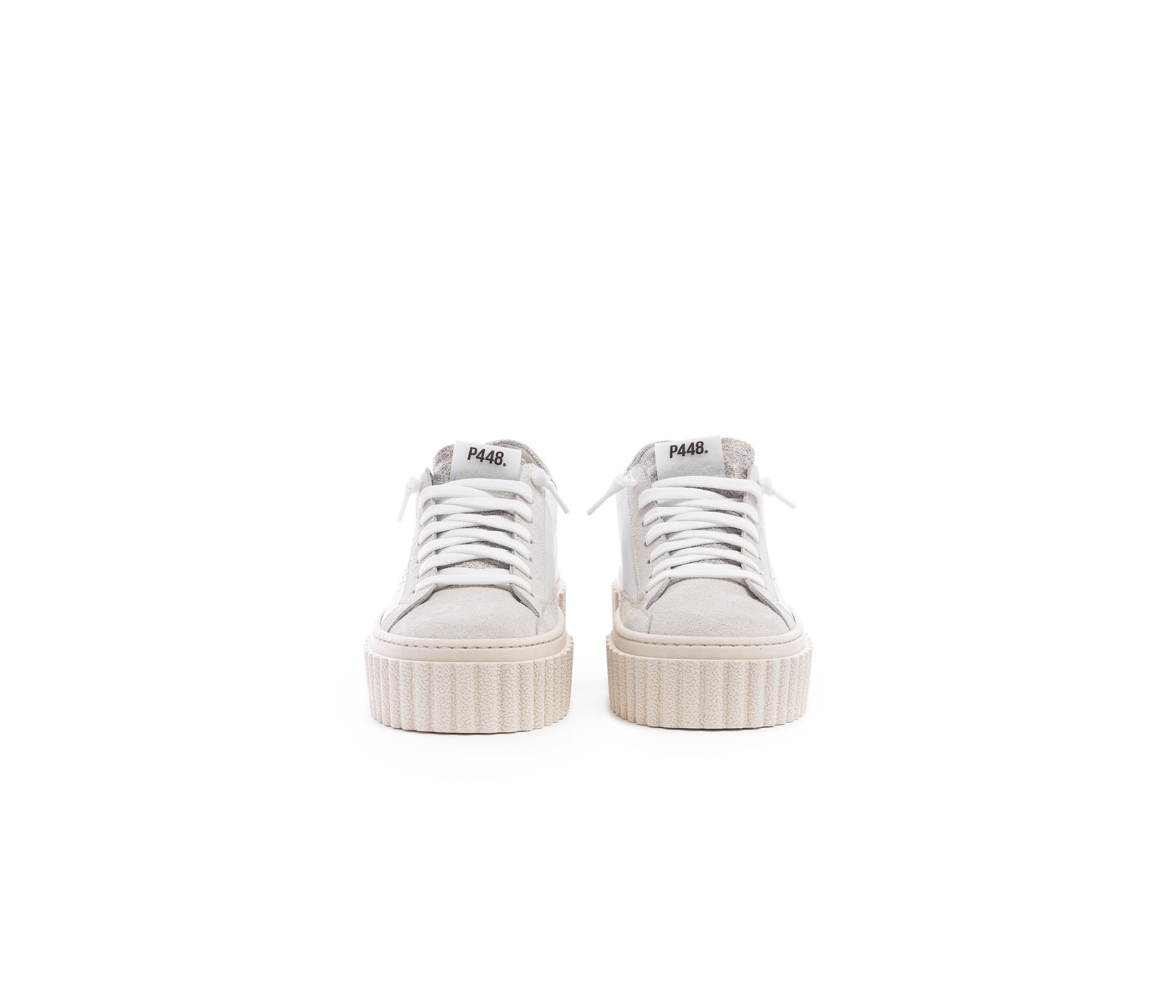 P448 Creeper Platform Sneaker, Alternate, color, Silver Dust